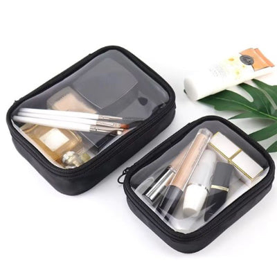 Trousse de maquillage differente taille maquillage bien rangé a l'interrieur