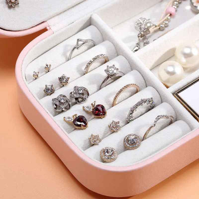 boite a bijoux bague boucle d'oreille range