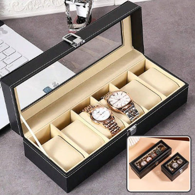Boite a bijoux pour montre deux tailles différentes