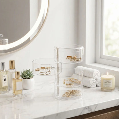 boite a bijoux dans salle de bain