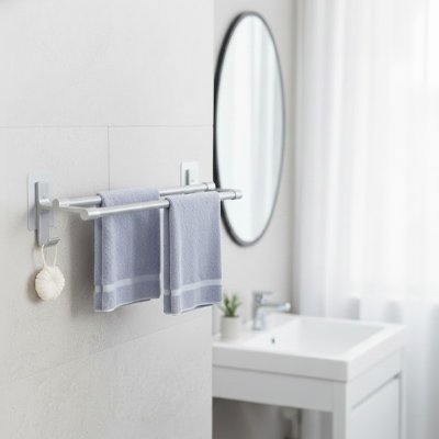 Porte serviette salle de bain serviette bien organiser