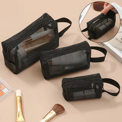 Trousse de maquillage differente taille transparente