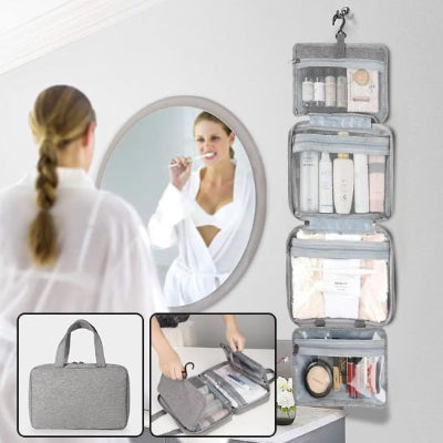 Trousse de toilette femme se brosse les dents 