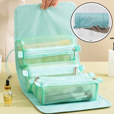 trousse maquillage turquoise femme la tiens